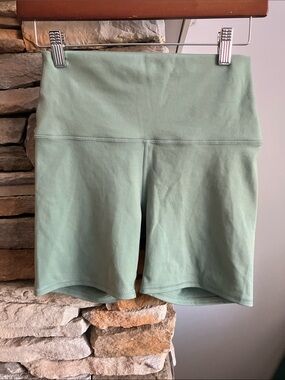 Kyodan High-Rise Mint Green Bike Shorts